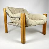 Jean Gillon  “Amazonas” 2 Lounge Chairs and Ottoman  (set of 3) for Italma