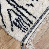 Handmade Moroccan Berber carpet 245 X 142 CM