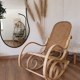 Restored antique rocking chair – natural bohemian spirit