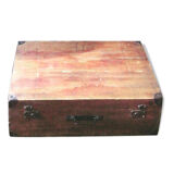 Wooden suitcase