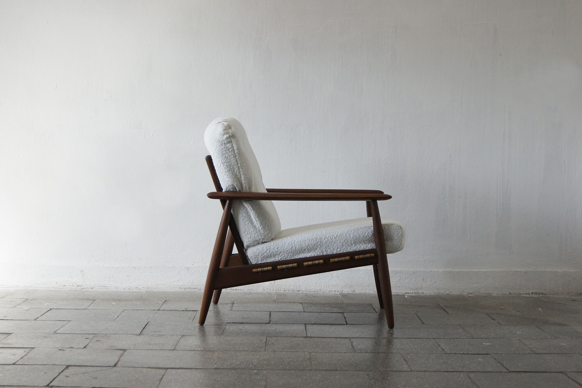 Danish teak armchair
