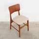 Ensemble de quatre chaises en chêne, design danois, années 70, production: Danemark