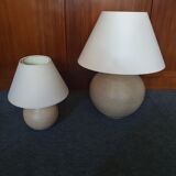 Lamp foot and lampshade