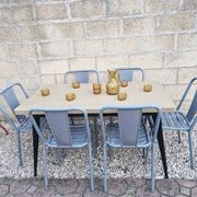TOLIX, Large Metal Table T55 by Xavier Pauchard France, 1950s