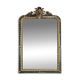 Large Mirror with Parcloses in Gilded and Blackened Wood, Napoleon III Style –