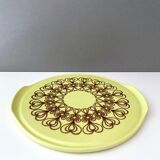 Vintage cake plate 70's, Herbolzheim Keramik Germany