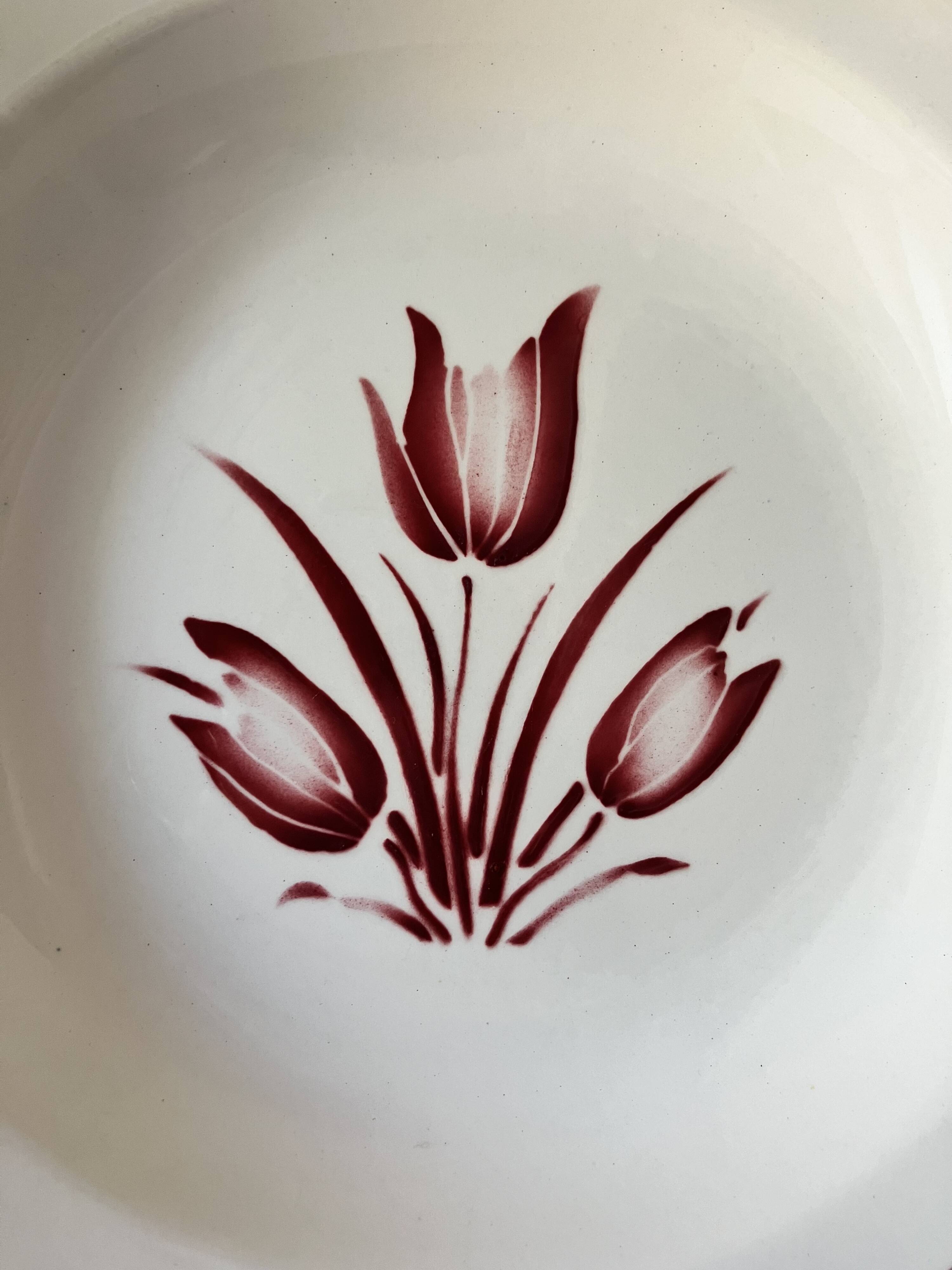 8 soup plates - Haarlem 43 service