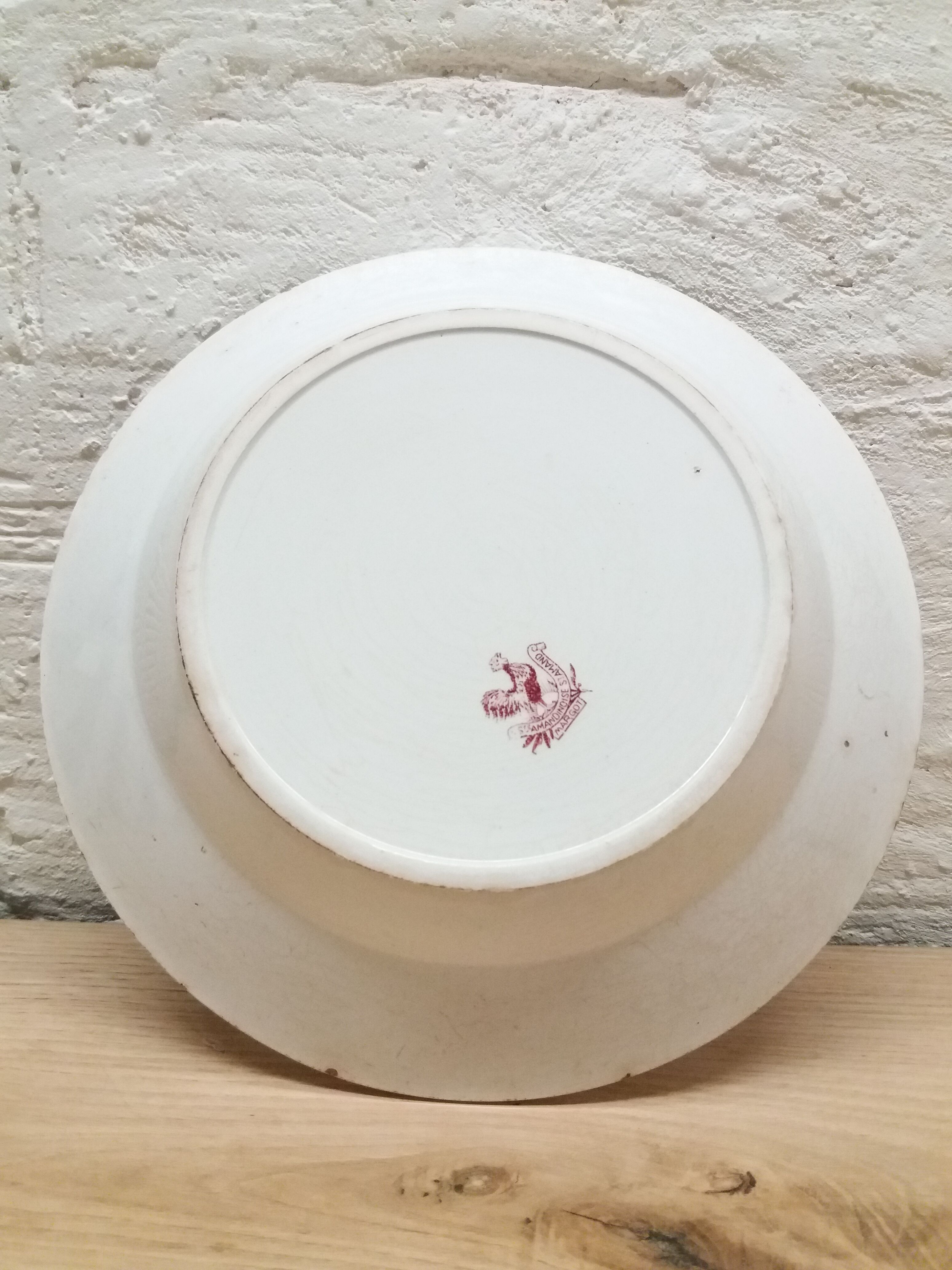 Iron Earth Round Dish