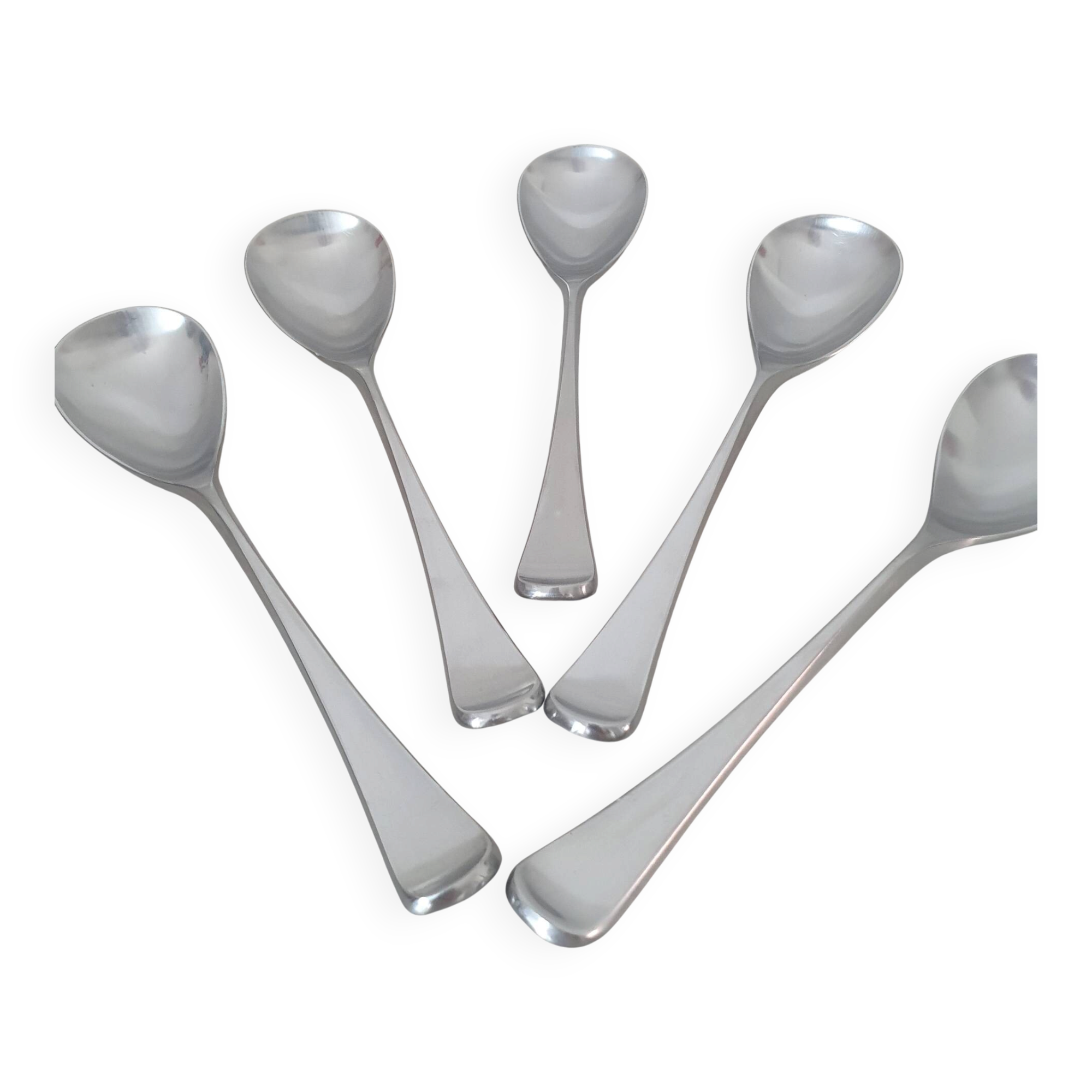 5 Large Spoons Guy Degrenne Cobra collection
