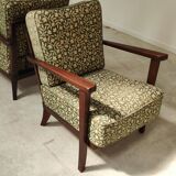 Paire de fauteuils art déco Ziara pravenec