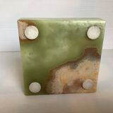 Green onyx ashtray empty pocket