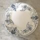 Lot of 6 plates Lunéville Art Nouveau