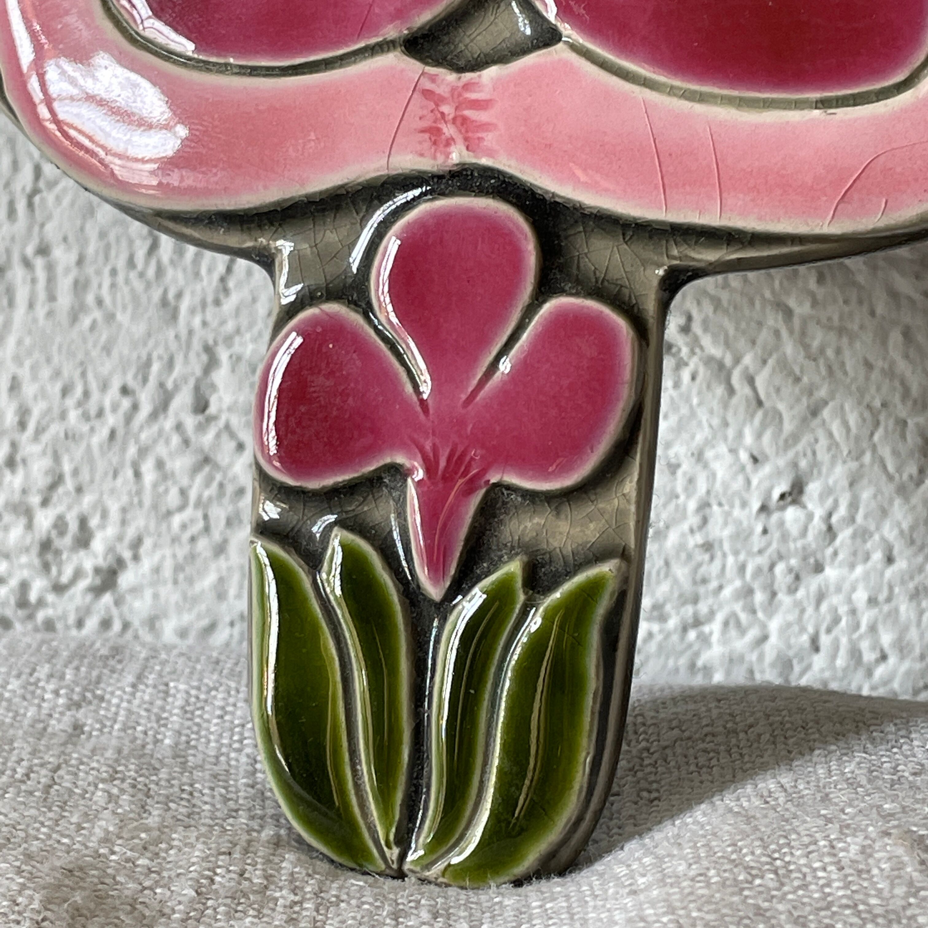 Mithé espelt ceramic mirror 1960