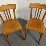 5 Baumann bistro chairs from the 1950s