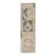1970s Turkish Oushak handmade wool cotton beige runner rug 96x331