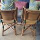 Paire de fauteuils en rotin