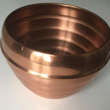 Cache pot vintage en cuivre