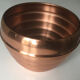 Cache pot vintage en cuivre