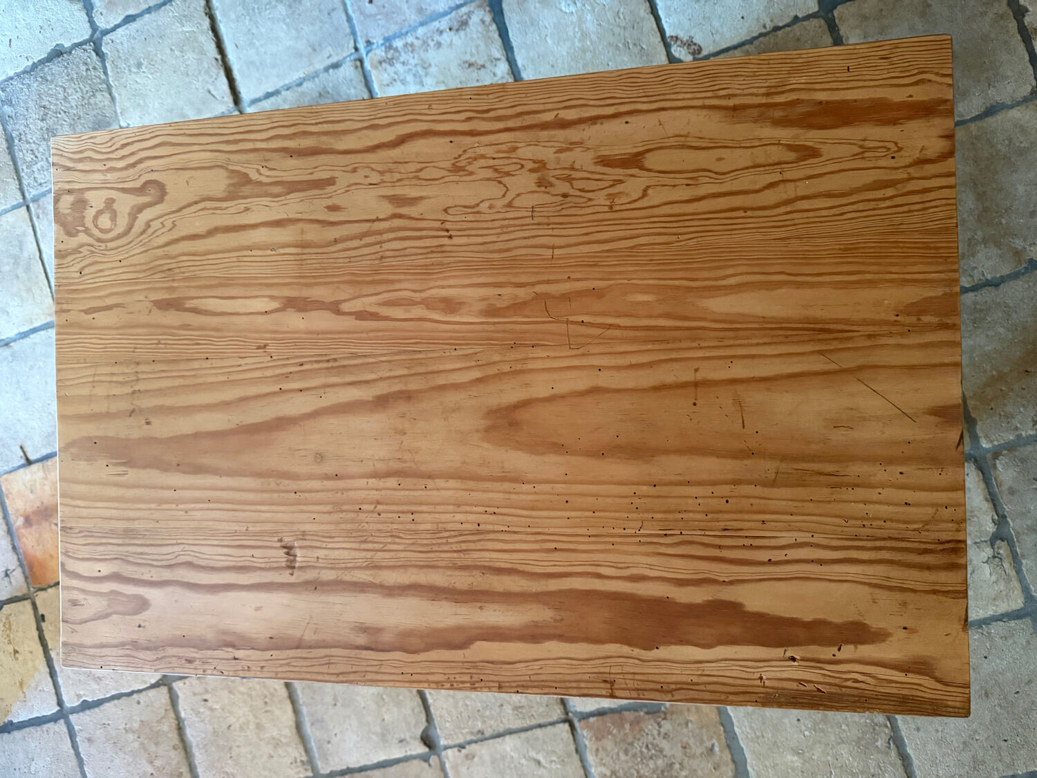 Renovated wooden coffee table