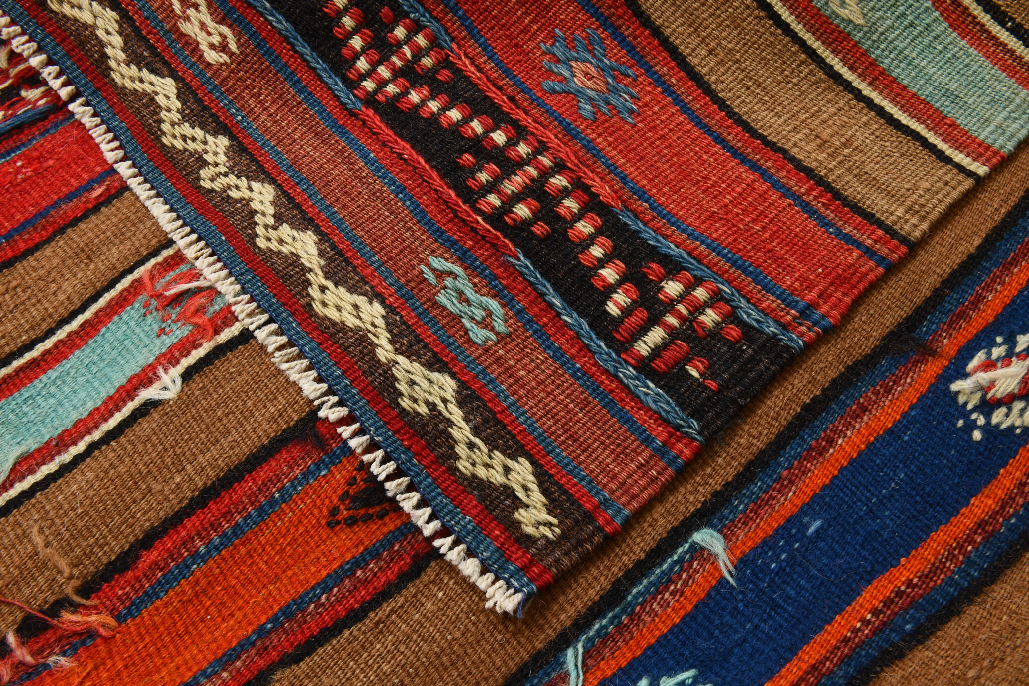 5x8 Kilim Modern Area Rug, 162x241Cm