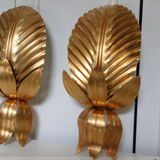 Palm wall lamps 1970