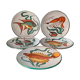 5 assiettes plates Vallauris