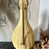 Scoubidou bottle from the 60s
