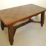 table basse salon bois déco vintage rustique champêtre