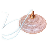 Pink Clichy glass lampshade pendant light