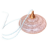 Pink Clichy glass lampshade pendant light