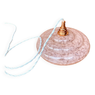 Pink Clichy glass lampshade pendant light