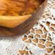 Olive wood bowl