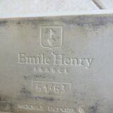 4 professional salad bowls emile henry france 100% french culinary ceramics since 1850