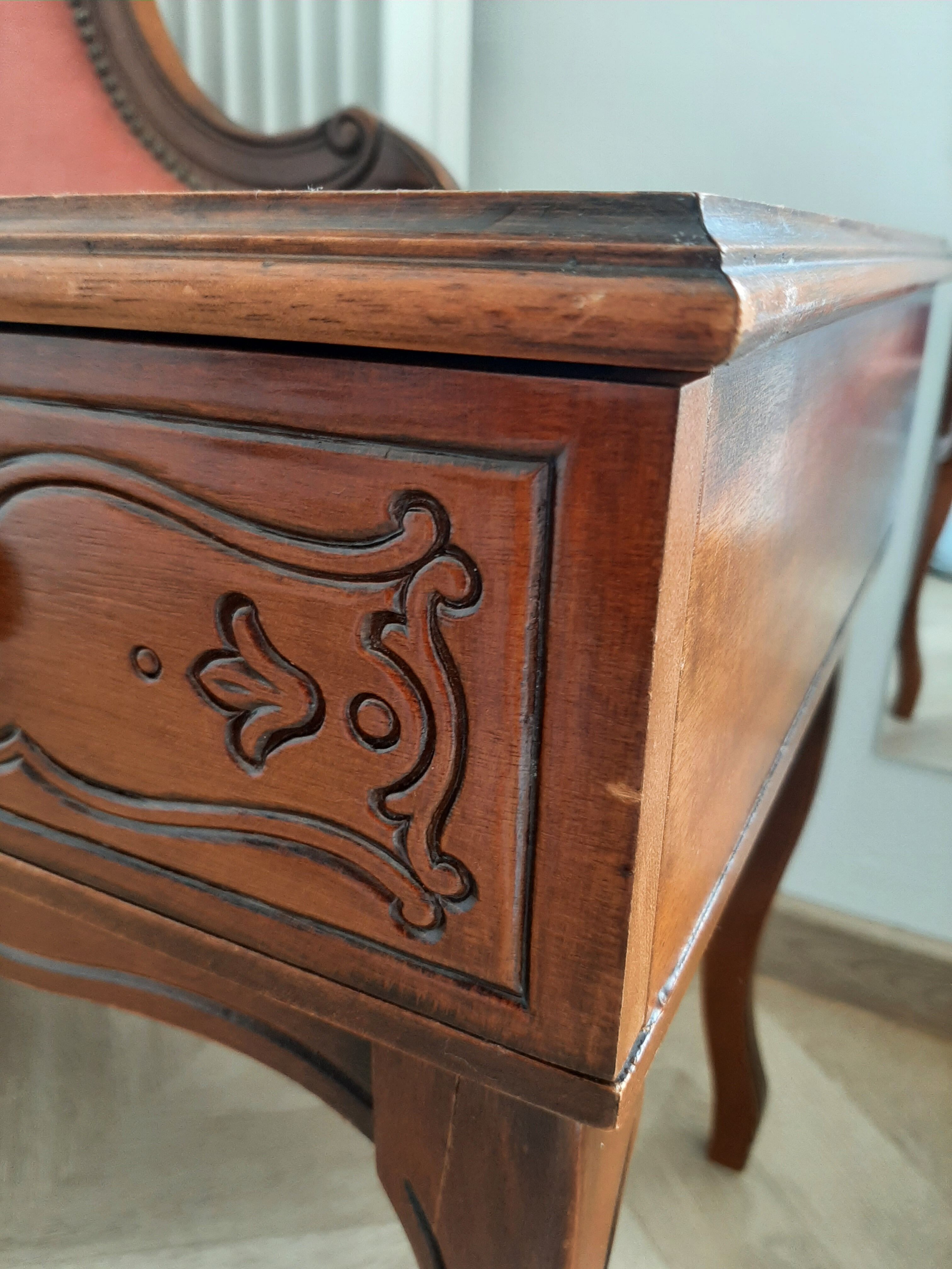 Armchair entrance furniture - loveseat- louis xv style