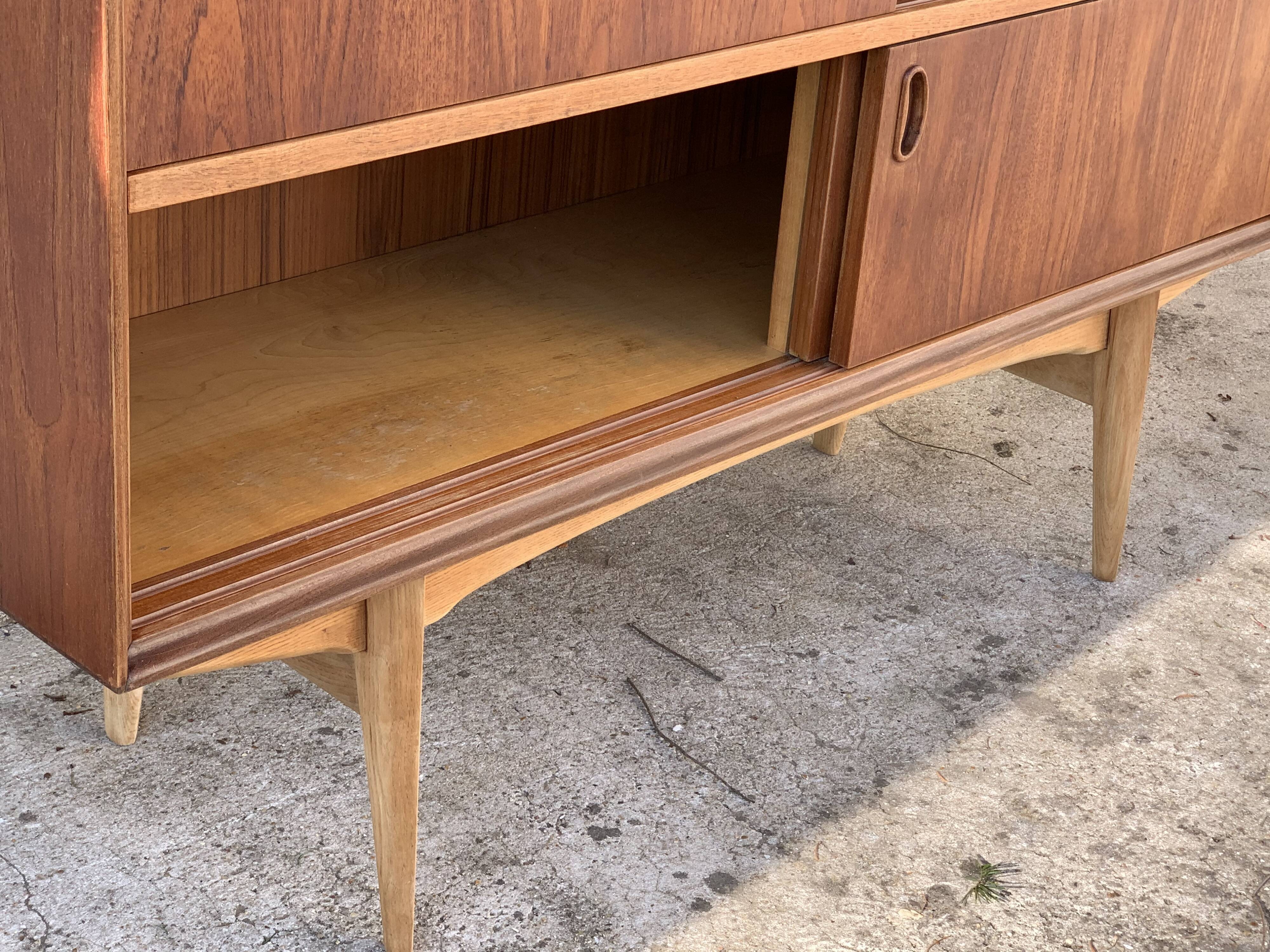 Scandinavian buffet in teck 1950