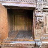 Meuble Style Renaissance En Chêne Massif, Début XIXe Siècle