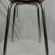 Stool in formica, vintage .