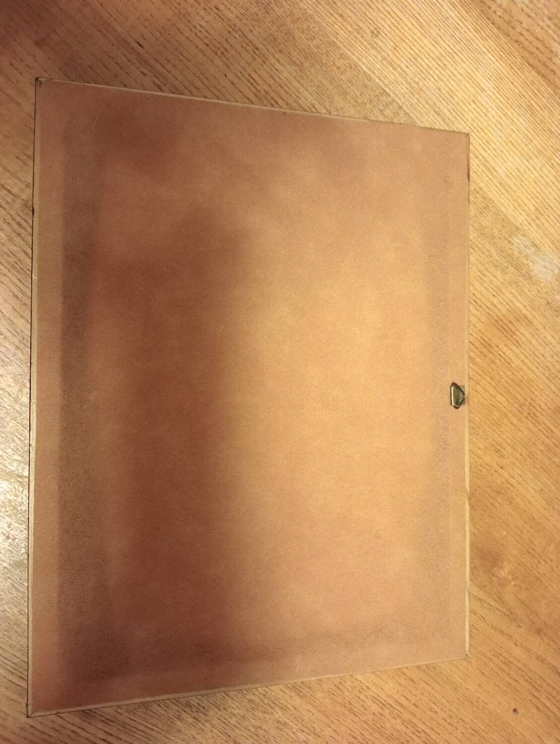 Enameled painting signed