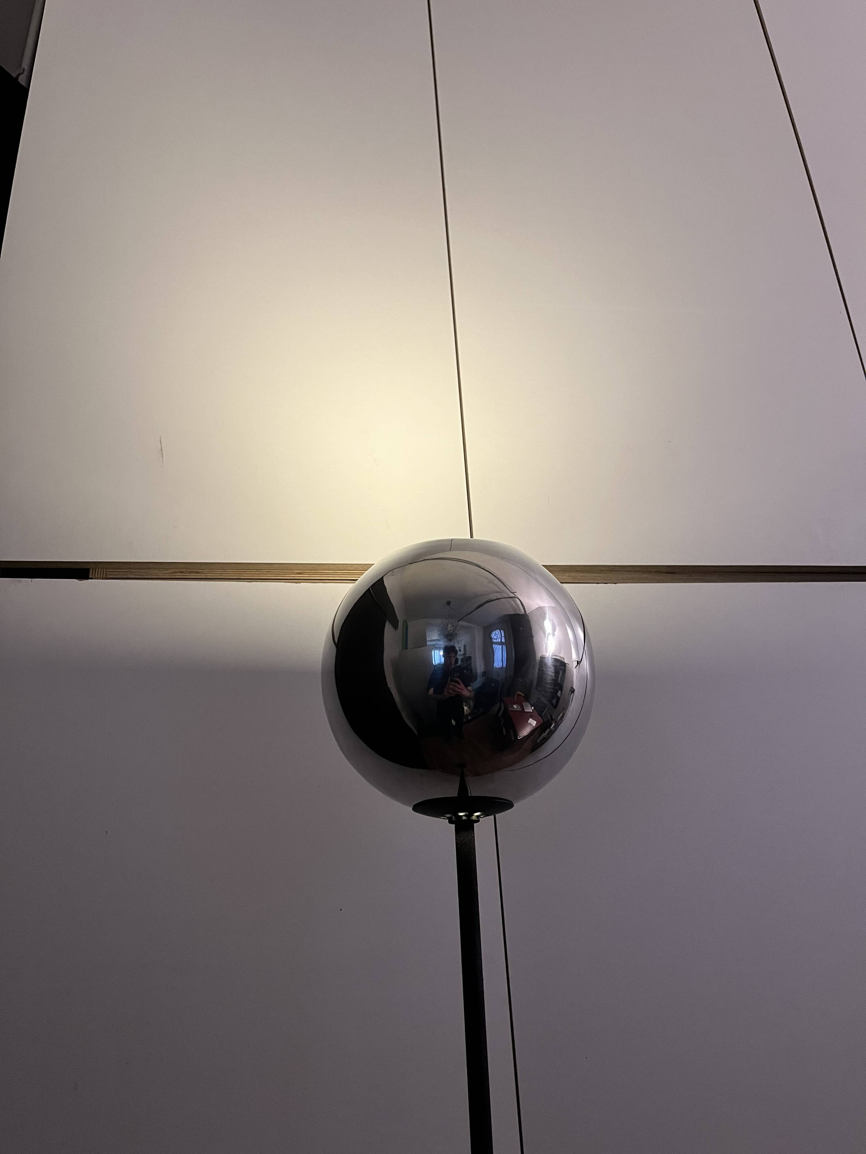 Floor lamp 1081 design Gino Sarfatti Arteluce edition vintage 50s-60s