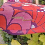 2 vintage floral deckchairs