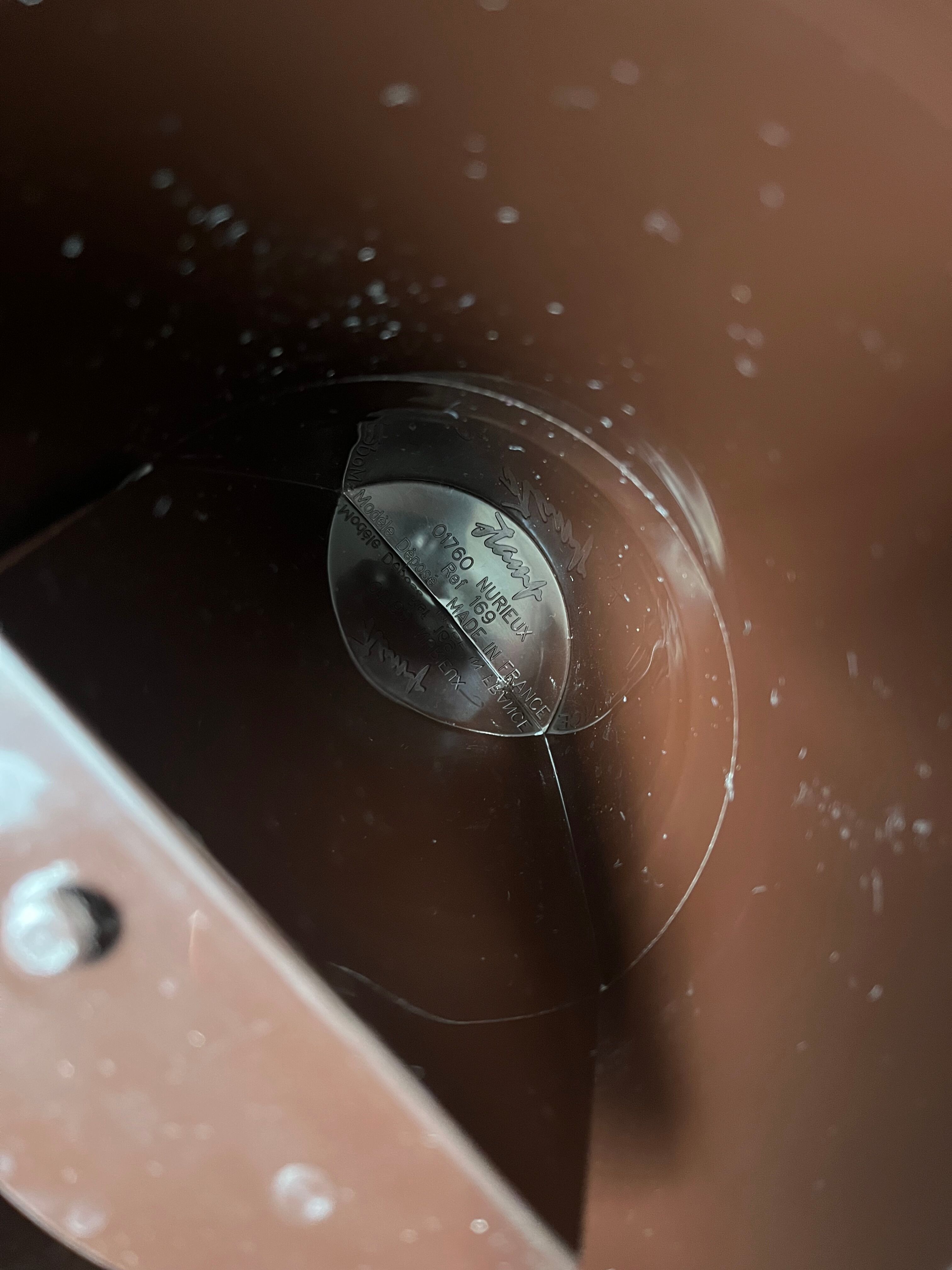 Vintage tam tam stamp stool