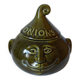 Ceramic onion pot