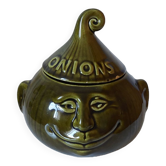 Ceramic onion pot