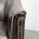 Vintage Leather Armchair, Czechoslovakia