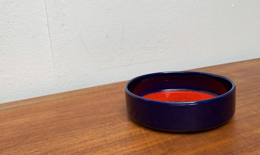 German Fat Lava pottery from the mid-century by Scheurich, 1960s.