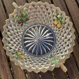 Diamond tip glass fruit cup