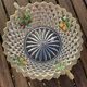 Diamond tip glass fruit cup
