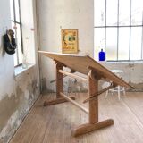 Architect wooden table