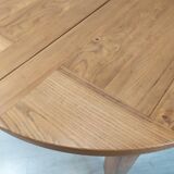Renewed elm round table