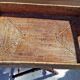 Vintage Rattan Butler's Tray on Stand